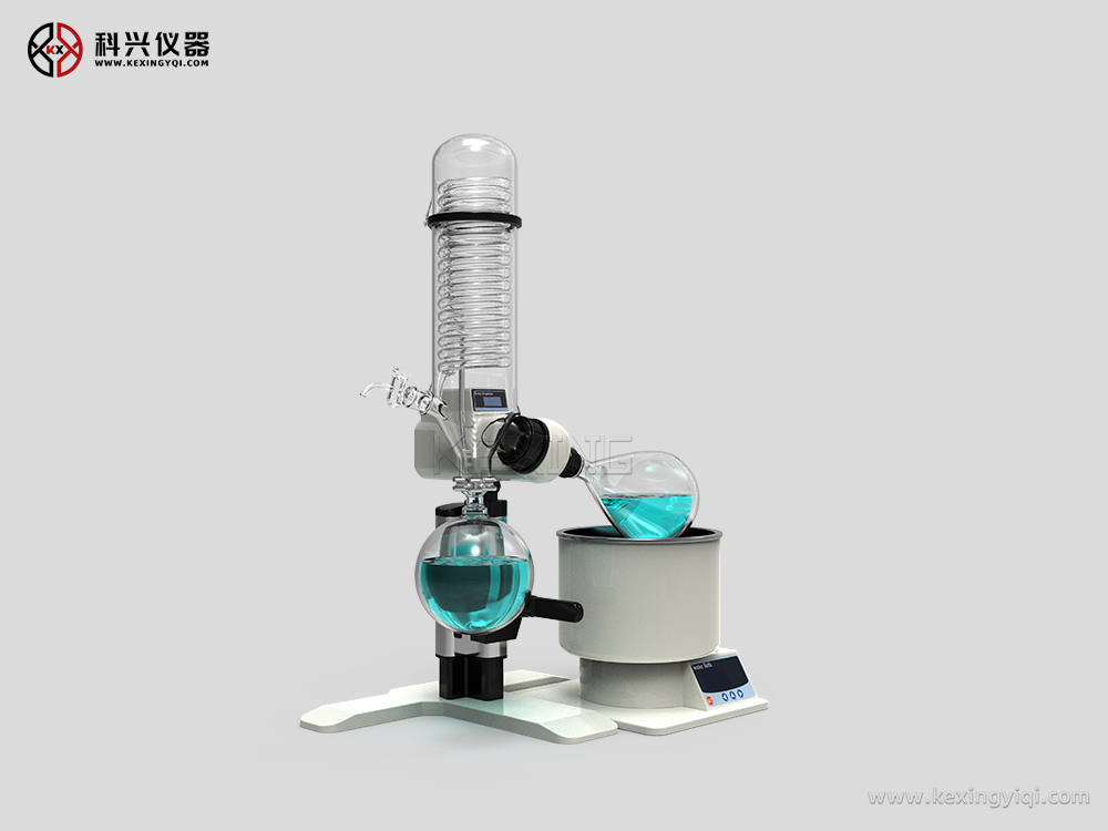 旋轉蒸發儀小型技術手動側面 旋轉蒸發儀小型技術手動側面